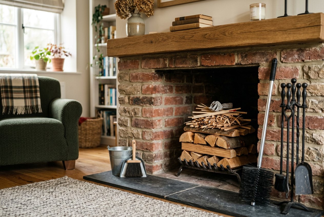 Как подготовить камин к сезону в Лобанове